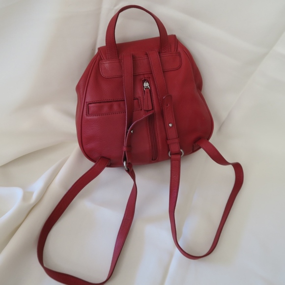 Etienne Aigner Red Backpack!